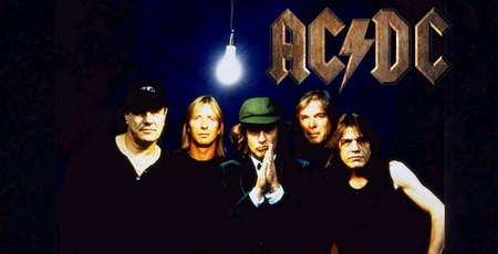 Рок-группа AC/DC 