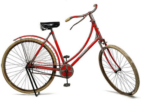 Tiffany & Co. Silver Mounted lady's bicycle