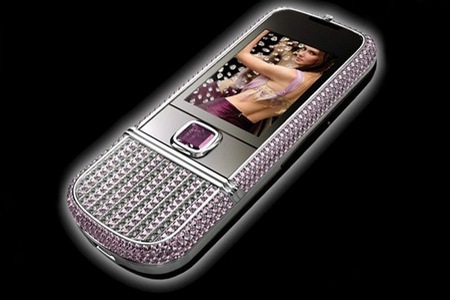 Nokia 8800 Arte Pink Diamonds