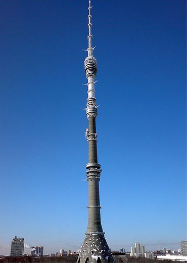 Останкинская башня в России