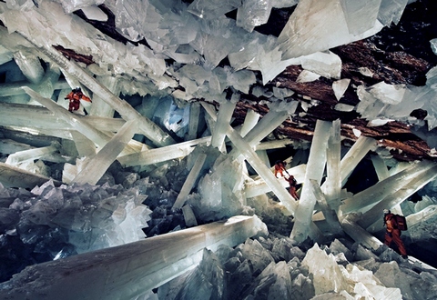Кристальная пещера гигантов (Мексика)